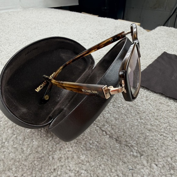 Michael Kors Accessories - Michael Kors Eyeglasses Frame Women's Brown Tortoise Full Rim Rectangular 135